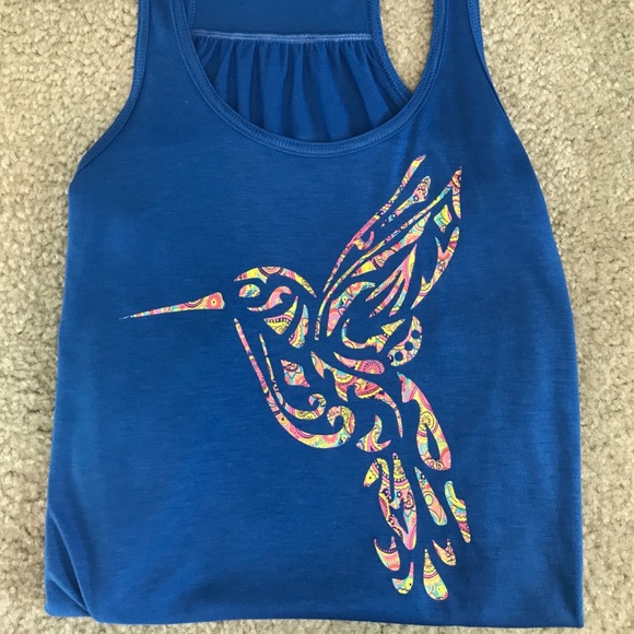 Flowy Racerback Tank HTV/Embellishment NWOT - Picture 3 of 8